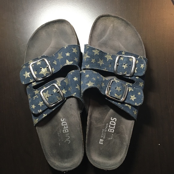 White Mountain women’s Helga leather sandals US 8 - Picture 5 of 8